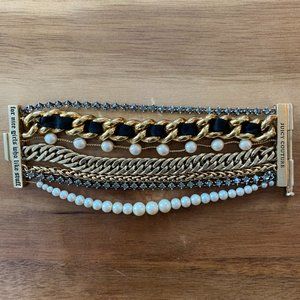 Juicy Couture Chain Cuff Cocktail Bracelet